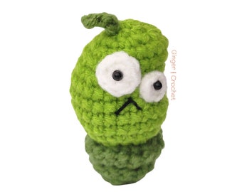 DIGITAL Spring Bean Crochet Pattern Plants VS Zombies