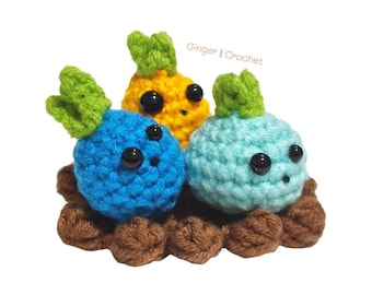 DIGITAL Bowling Bulb Crochet Pattern Plants VS Zombies