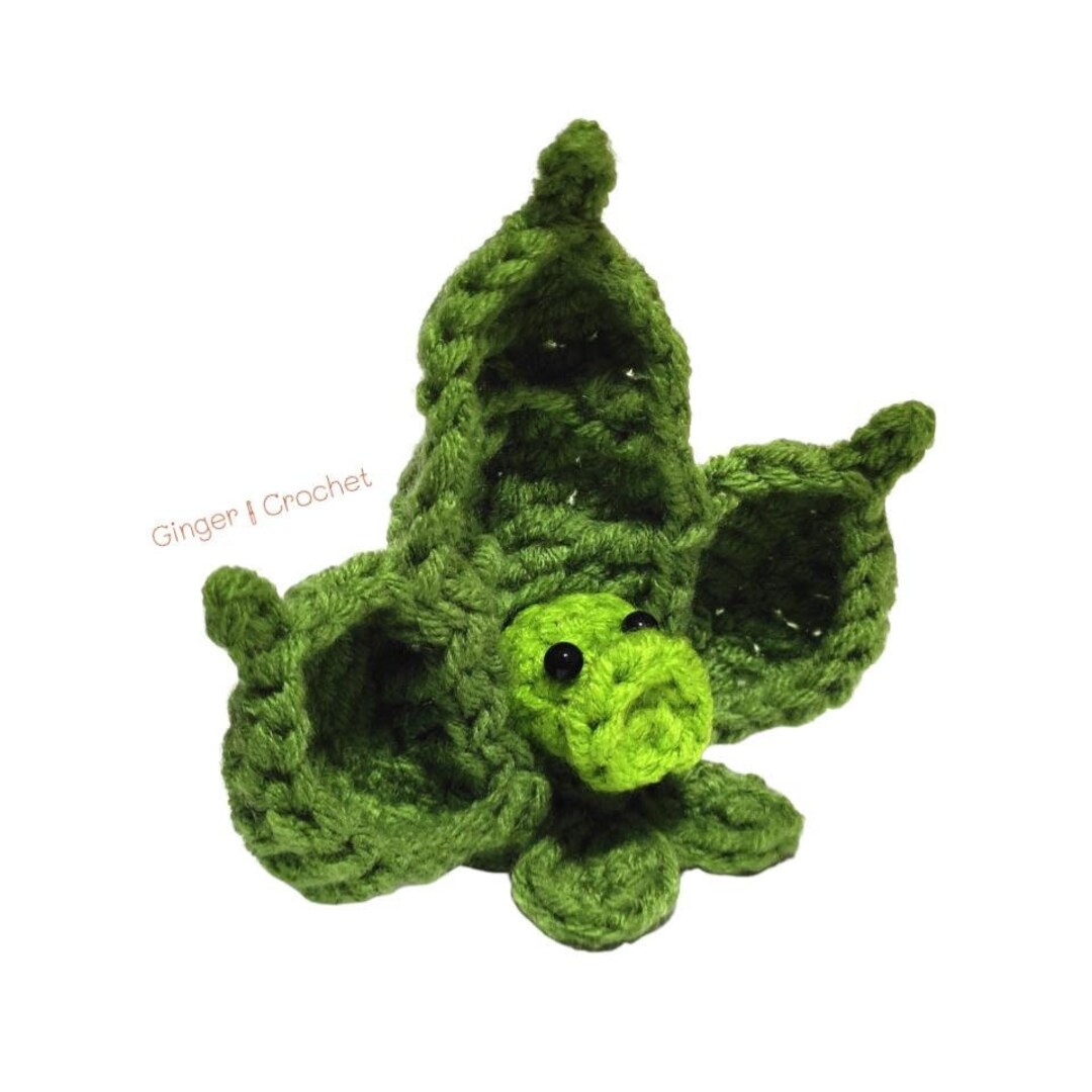 DIGITAL Pea Pod Crochet Pattern Plants VS Zombies Etsy