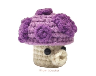 DIGITAL Puff Shroom Crochet Pattern Plants VS Zombies