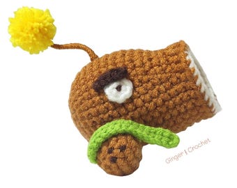 DIGITAL Coconut Cannon Crochet Pattern Plants VS Zombies