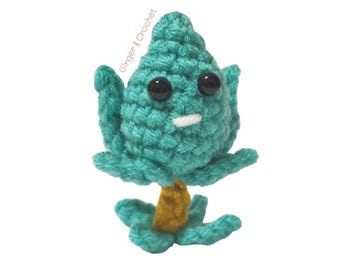 DIGITAL ThymeWarp Crochet Pattern Plants VS Zombies