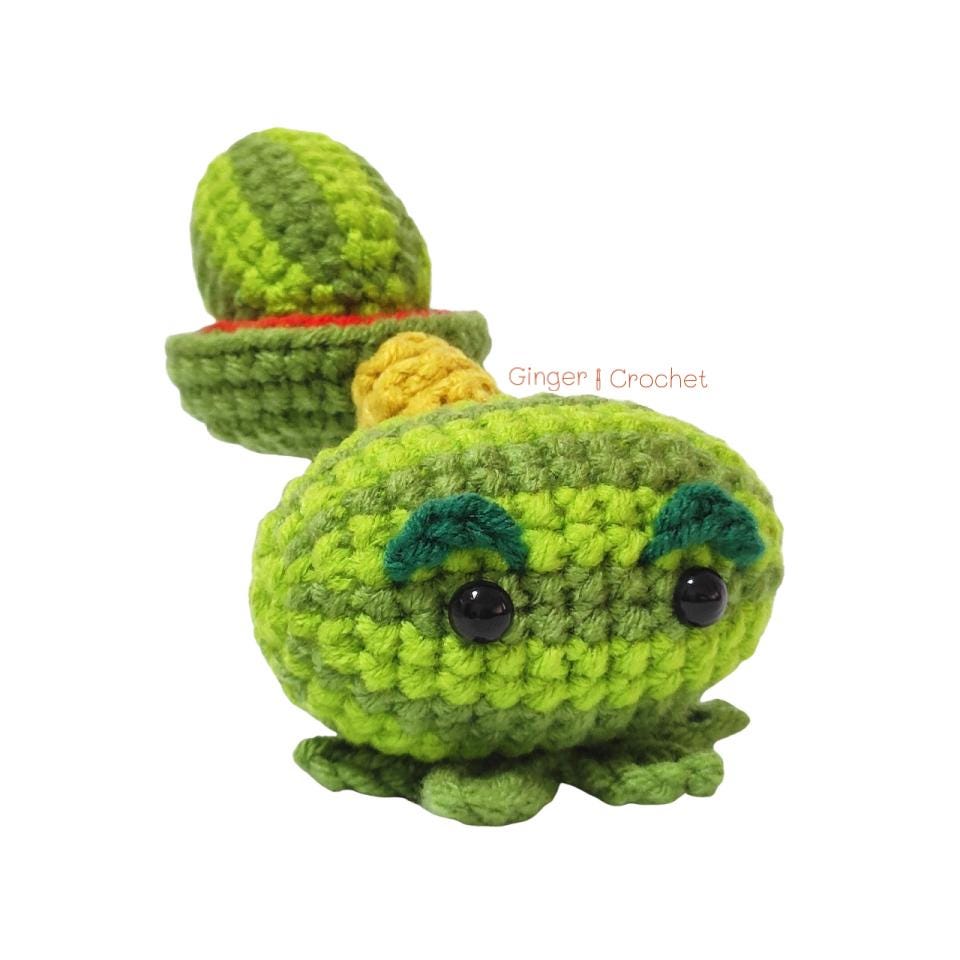 DIGITAL Melon Pult Crochet Pattern Plants VS Zombies - Etsy