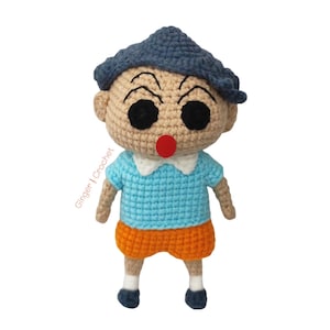 DIGITAL クレヨンしんちゃん 風間トオル かぎ針編み模様