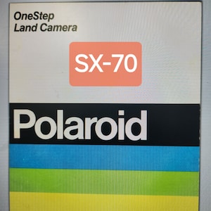 PDF-  Polaroid OneStep Land Camera Sx-70 Camera Owner&#39;s Manual Digital File Care and Operation Instructions 1970s