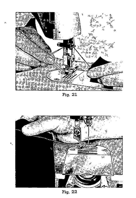Elgin Model 2468 Sewing Machine Owner's Manual Digital File