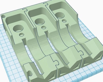 Modulare Magnetische Universal-Ratschenschale 3D Modell STL
