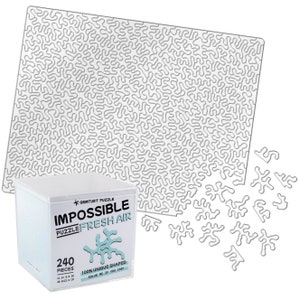 Impossible Fresh Air Puzzle: Transparent Acrylic, 240 Unique Pieces