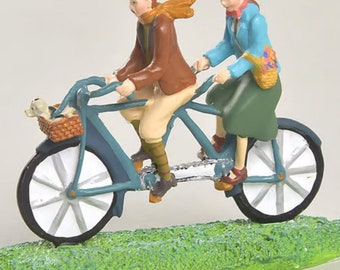 Department 56 Seasons Bay "A Bicycle Built For Two" #53421 - New With Box