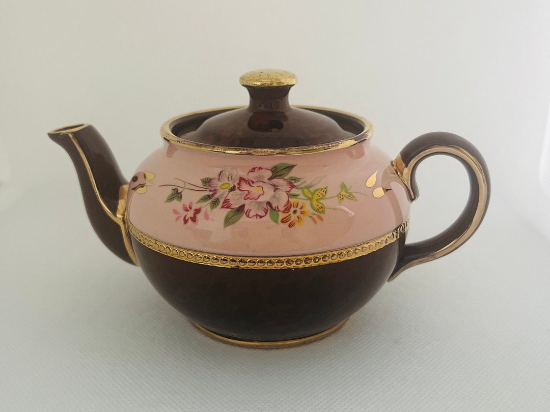 Vintage Sadler One Cup Teapot Made in Staffordshire England Etsy