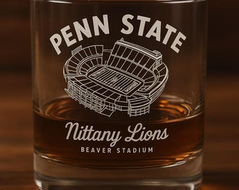 Conjunto de 2 copos de uísque da Penn State