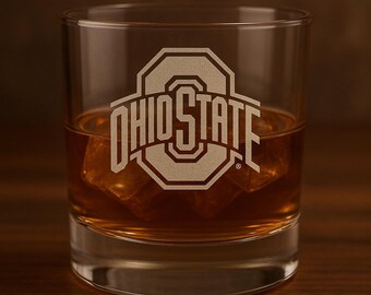 Conjunto de 2 copos de uísque da Ohio State