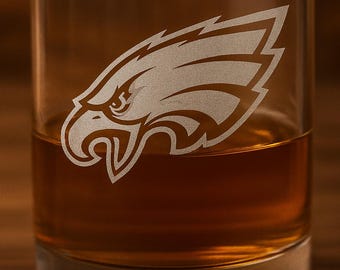 Conjunto de 2 copos de uísque Philadelphia Eagles