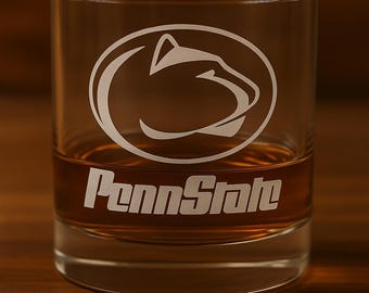 Conjunto de 2 copos de uísque da Penn State