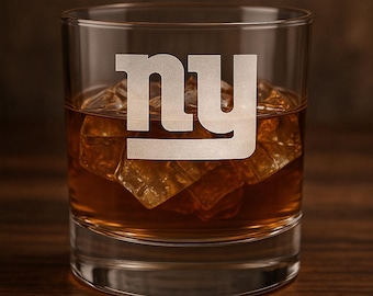 Conjunto de 2 copos de uísque New York Giants