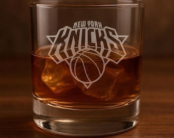 Conjunto de 2 copos de uísque do New York Knicks