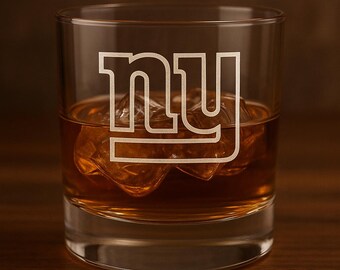 Conjunto de 2 copos de uísque New York Giants