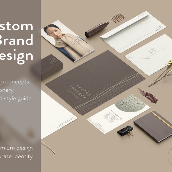 Aangepast merkontwerp Huisstijlontwerp Bedrijfslogo Op maat merkontwerp grafisch ontwerp service logo ontwerp merk creatief