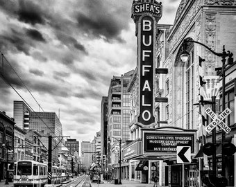 Buffalo Downtown and Shae's Theater.