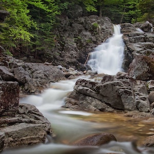 Waterfall Along the Trail to Mt. Marcy – Adirondack State Park, NY