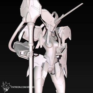 Strelizia Darling dans le Franxx 3D imprimé Anime Mecha