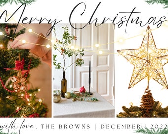 Merry Christmas Card Template