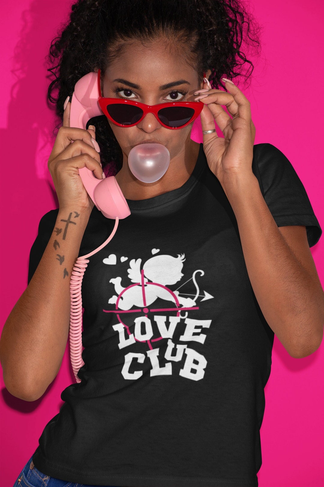 Cupid's Lovers Club SVG Instant Download Fashion SVG Social Club Lovers