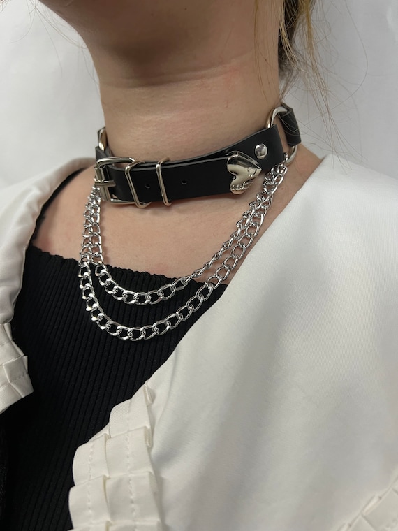 Grocollo da donna, collana grocollo, goell fatt a mano, collane