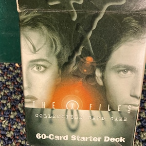 X Files Collector Card Game 60 Card Starter Deck