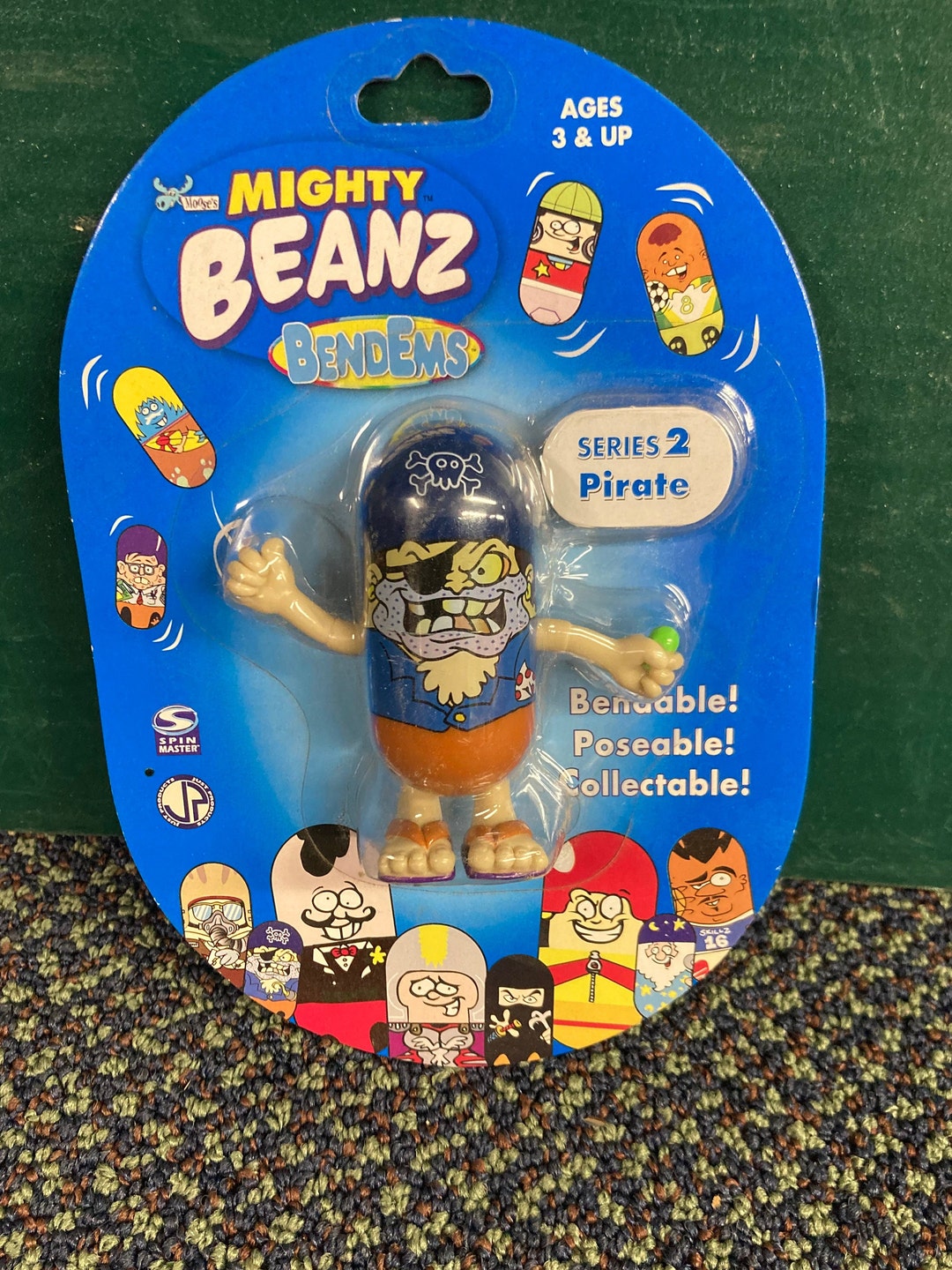 Moose's Might Beanz Bend Ems Series 2 Pirate - Etsy
