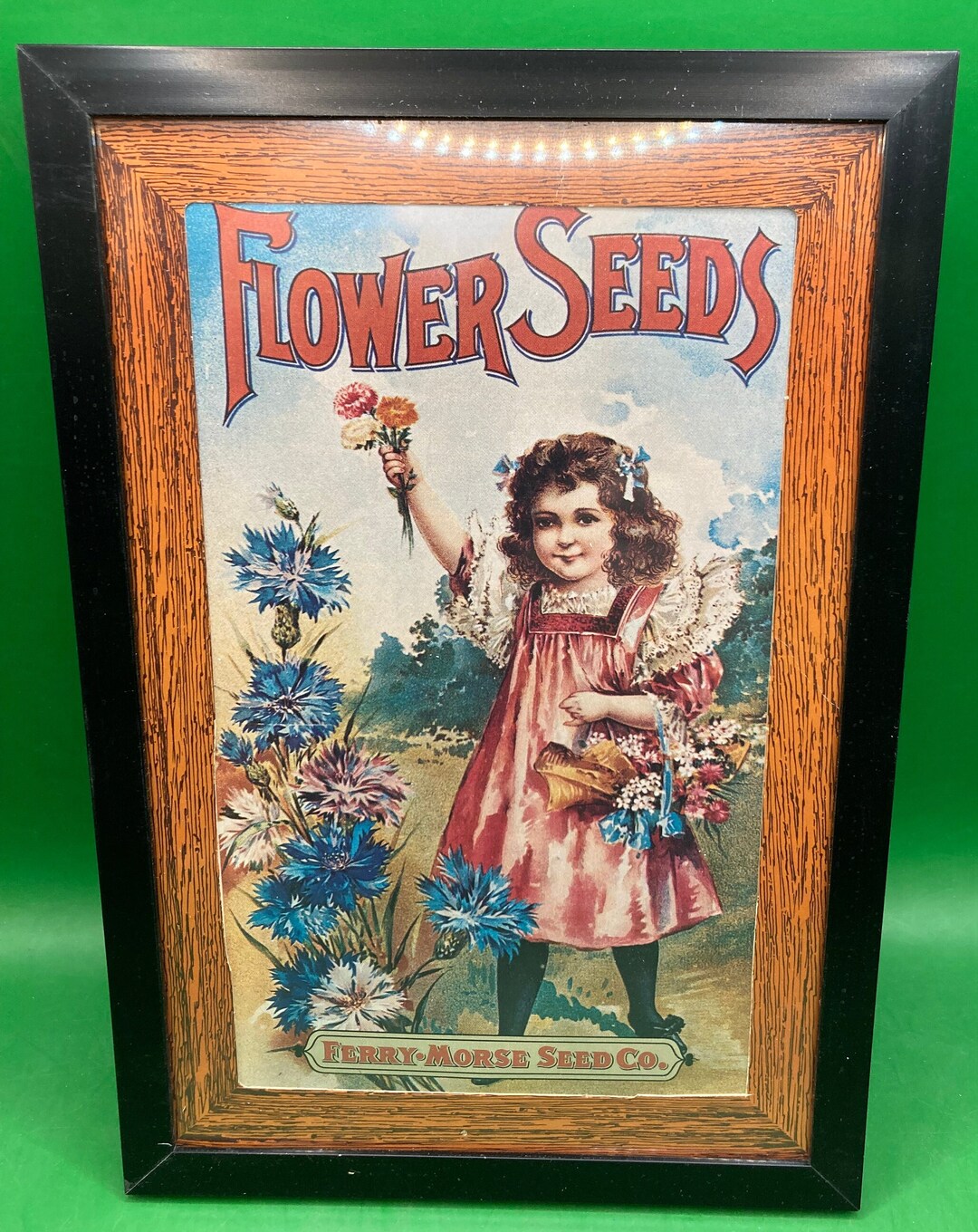 Ferrymorse Seed Company (4) Different Framed Posters Etsy