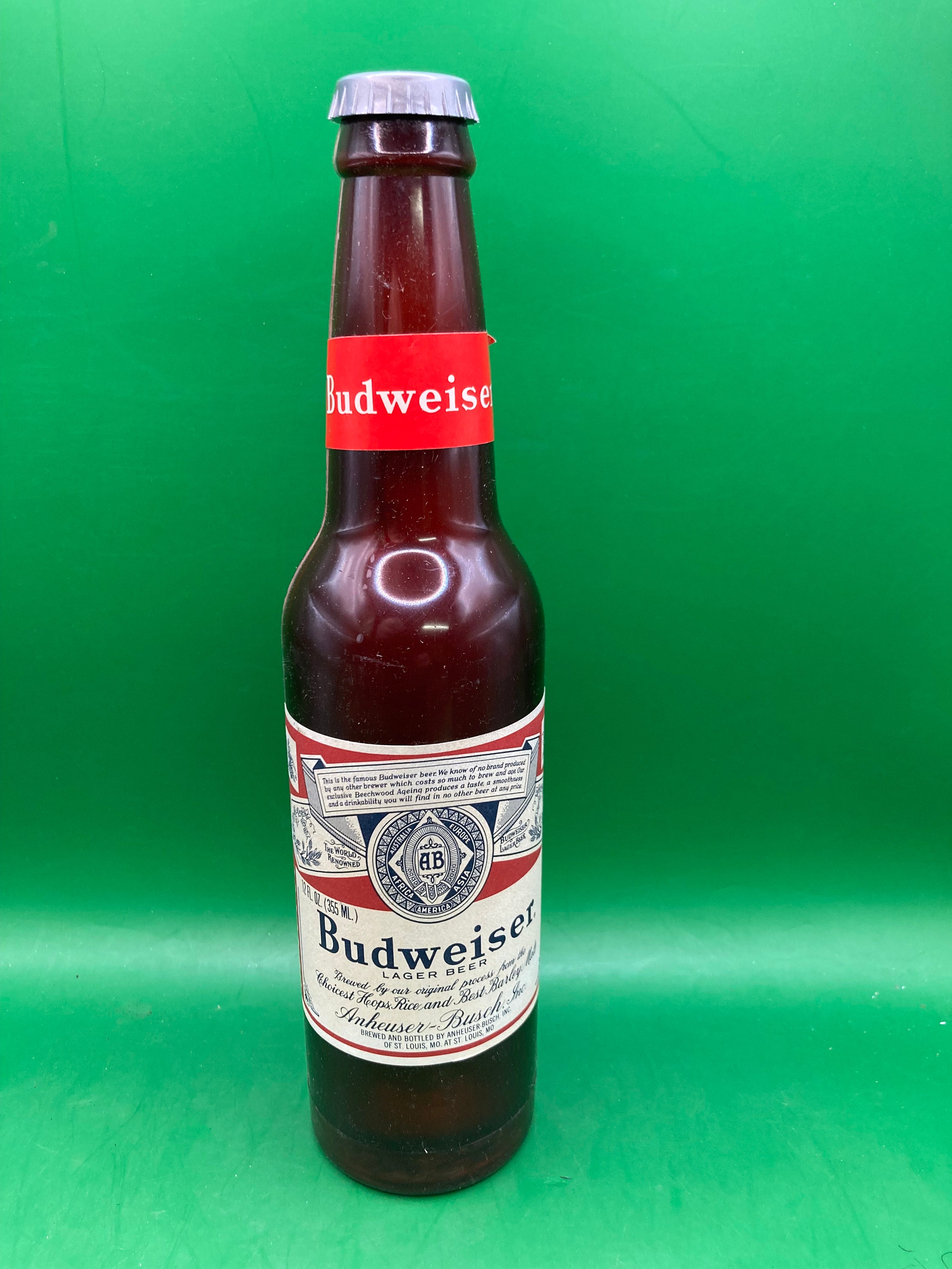 Vintage budweiser Beer Plastic Bottle Flashlight Etsy