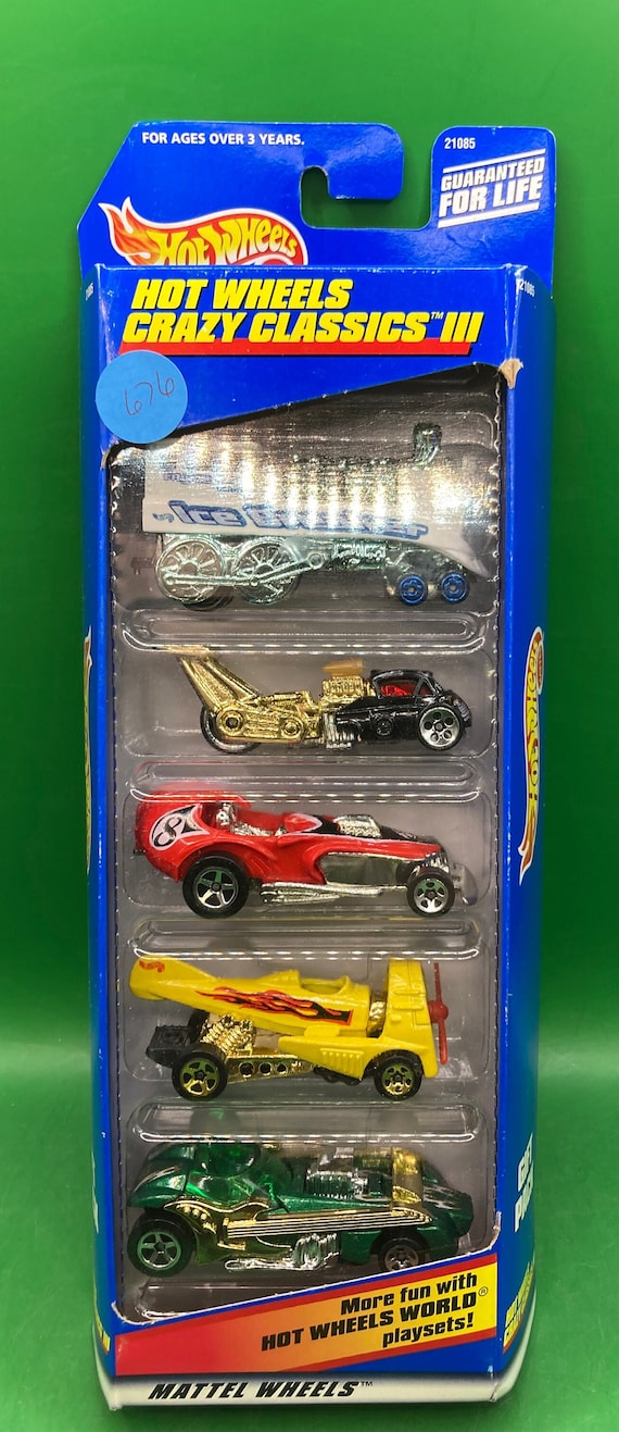 Hot Wheels Classic ミニカーセット Hot Wheels Crazy Classics III Gift Pack - Sealed - Etsy