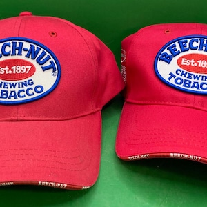 chewing tobacco hats Levi Garrett Camo SnapBack hat Red Striped Tobacco Trucker Hat