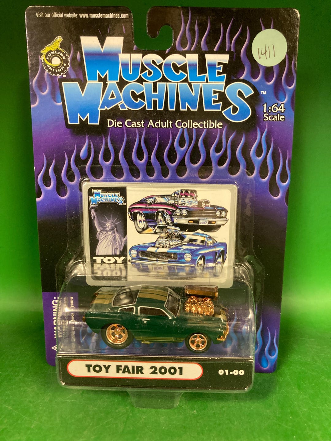 Muscle Machines 1/64th Scale Toy Fair 2001 Ford Mustang - Etsy