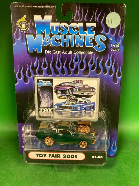 Muscle Machines 1/64th Scale Toy Fair 2001 Ford Mustang - Etsy