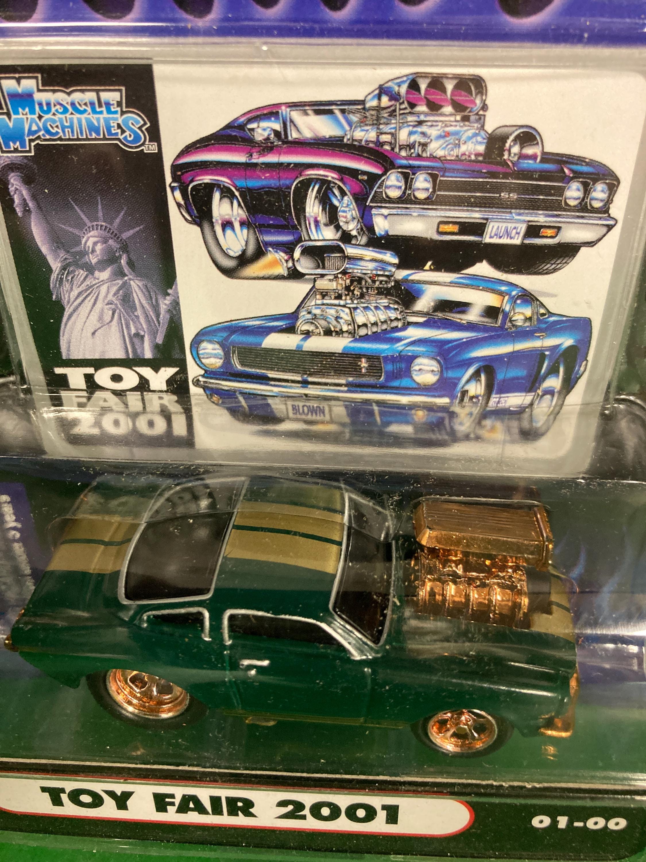 Muscle Machines 1/64th Scale Toy Fair 2001 Ford Mustang - Etsy
