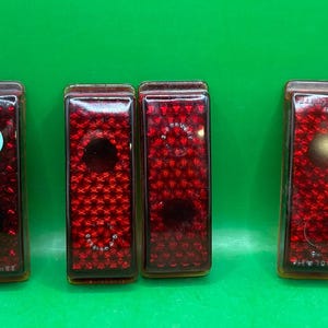 1941 Ford Duo Lamp Stimsonite Taillight Lenses