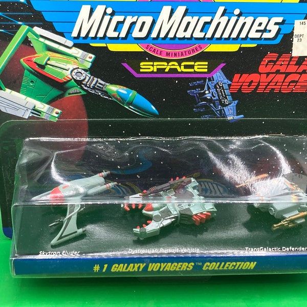 Micro Machines #1 & 2 Galaxy Voyagers Collection