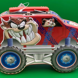 Looney Toons Tazmanian Devil Tin Lunch Box