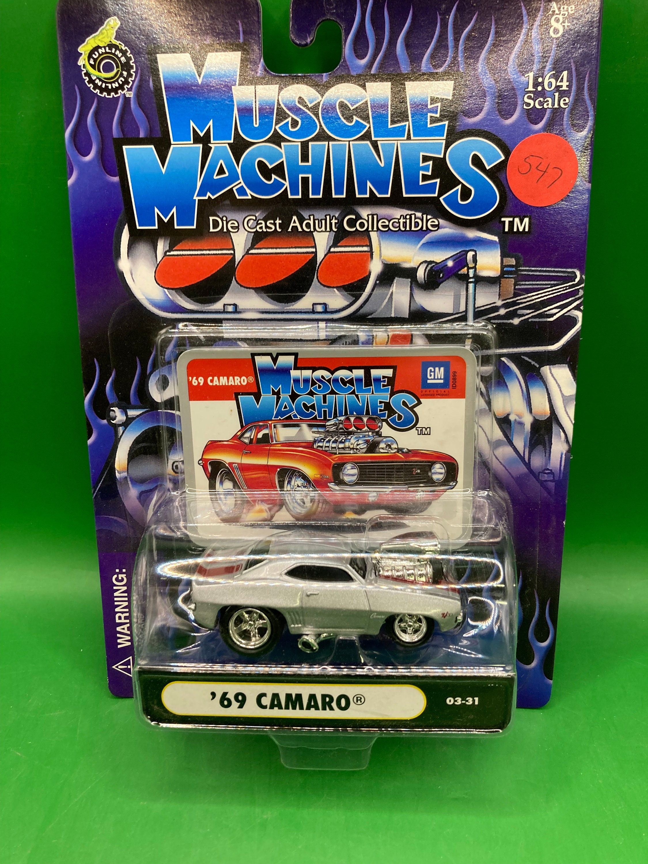 Muscle Machines 1/64th Scale Die Cast 69 Camaro - Etsy