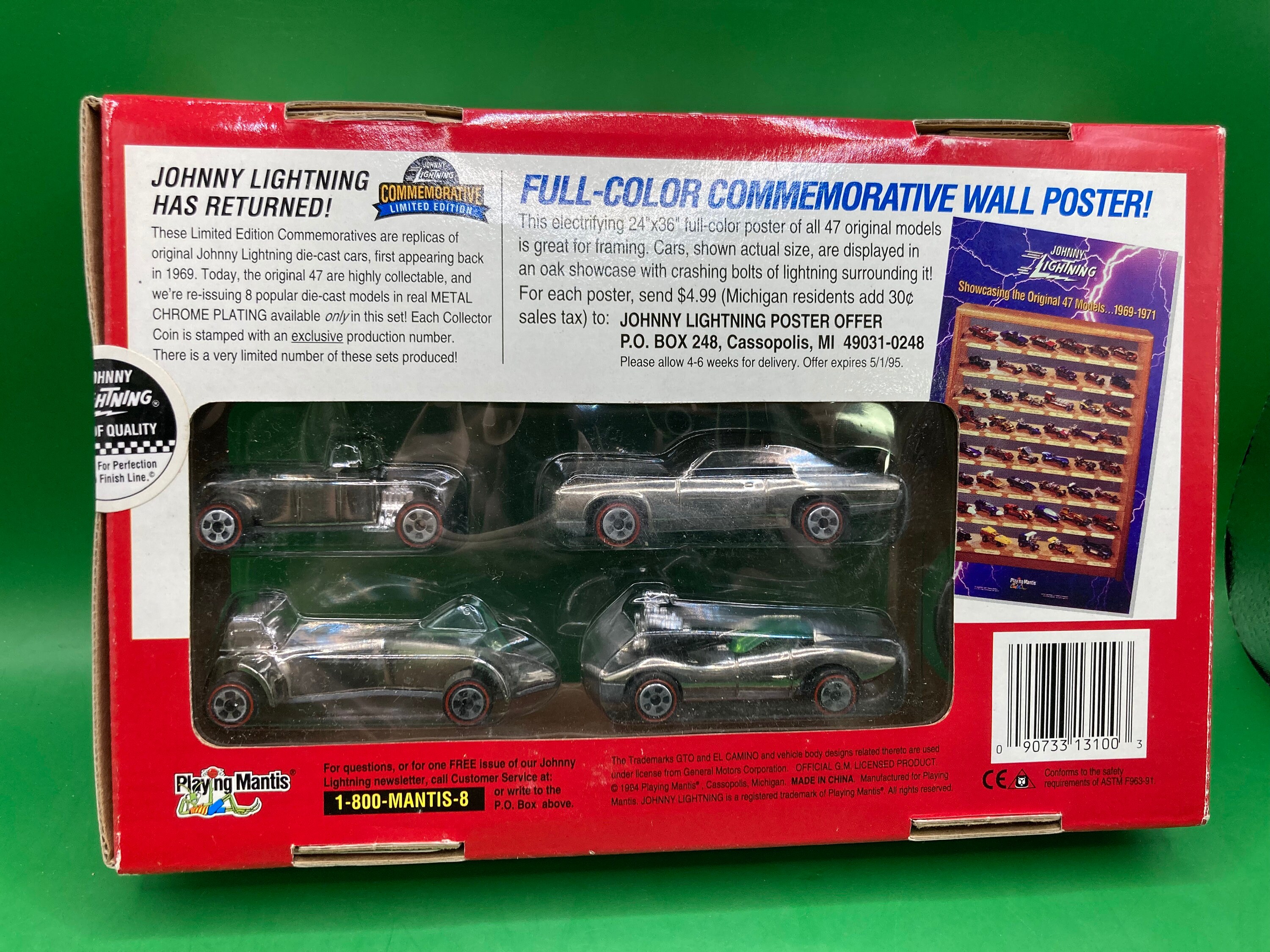 Johnny Lightning 1/64th Scale Commemorative Limited Edition - Etsy