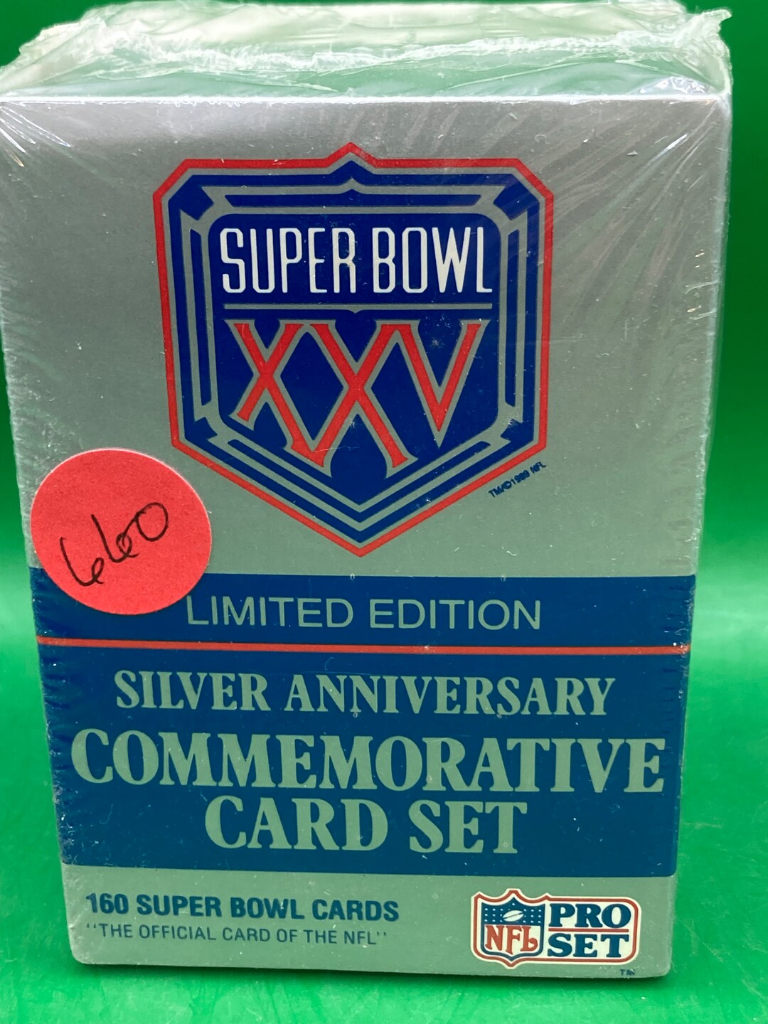 NFL Pro Set Super Bowl XXV 25th Silver Anniversary Collector