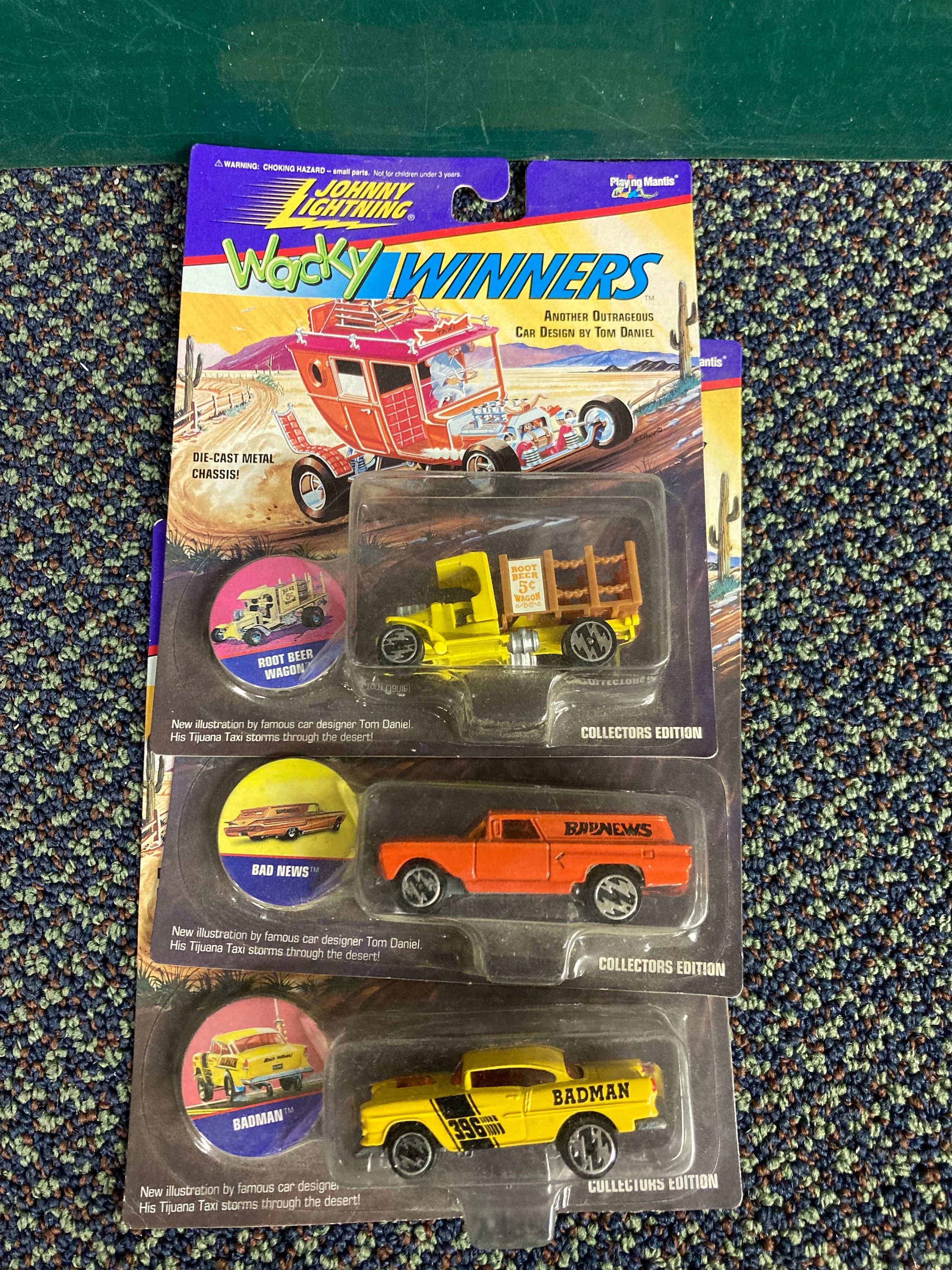Johnny Lightning チキチキマシーン　wacky races wacky-races---johnny-lightning