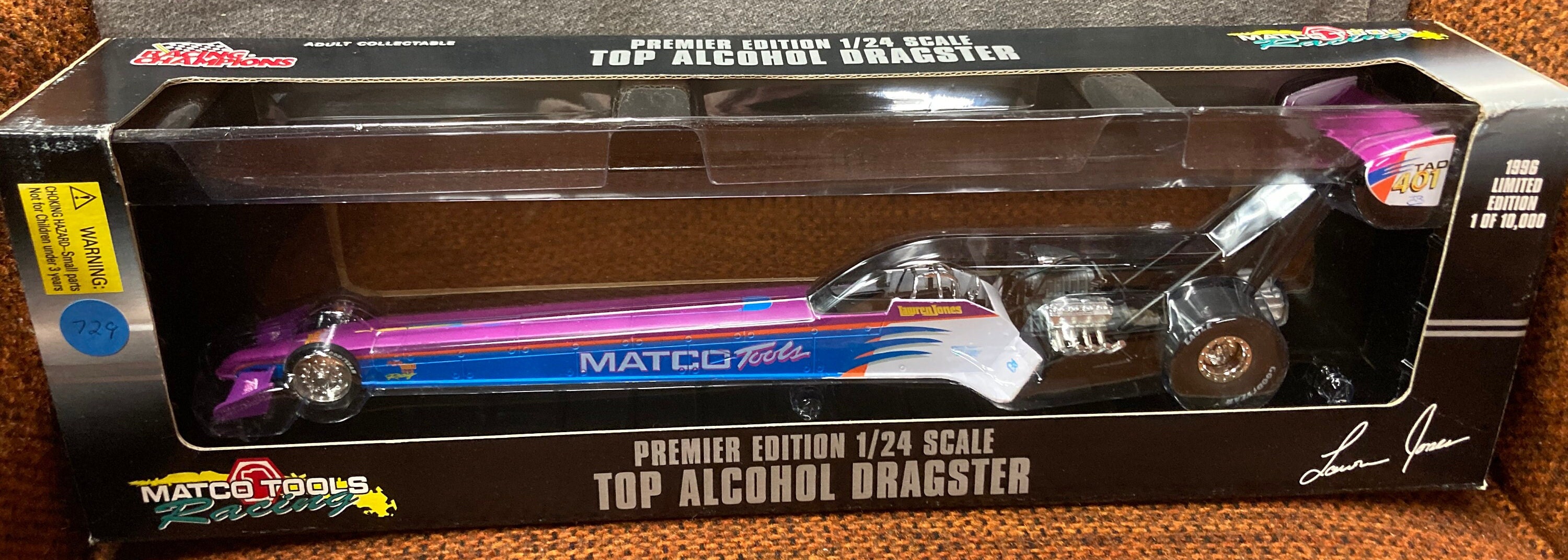 Matco Tools Racing Premier Edition top Fuel Dragster 1/24th Scale 