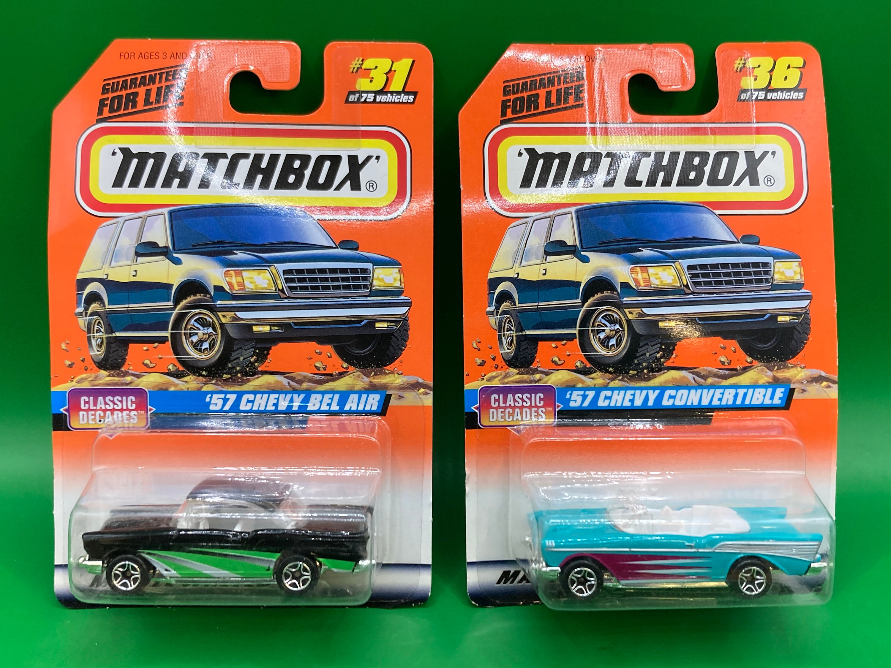 Matchbox Classic Decades Series #5 Complete Set of (10) + Extras