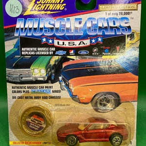 Johnny Lightning Muscle Cars "Error" Matchbox Ferrari 1/64th Scale Diecast