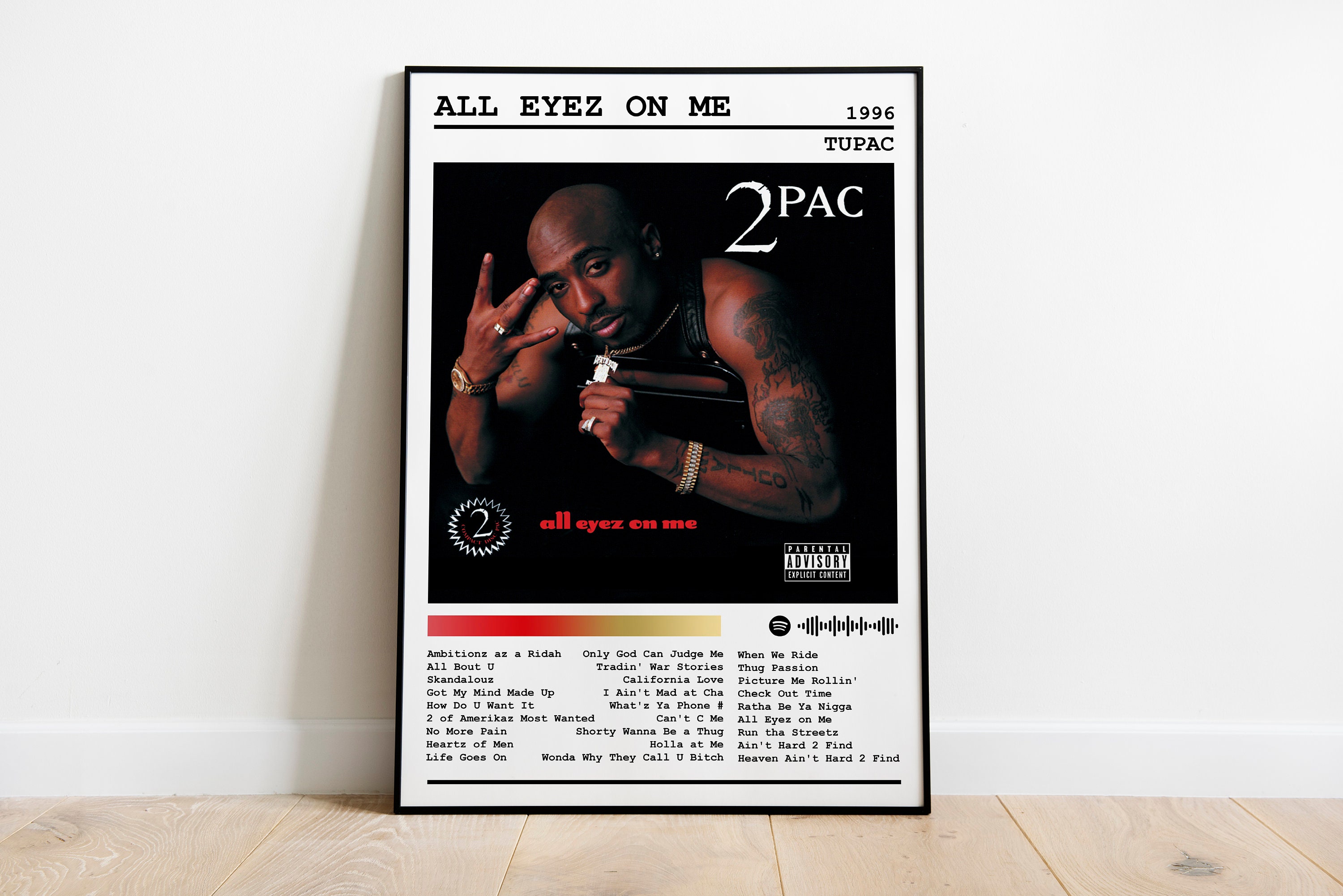 Tupac Album Cover - Etsy Canada