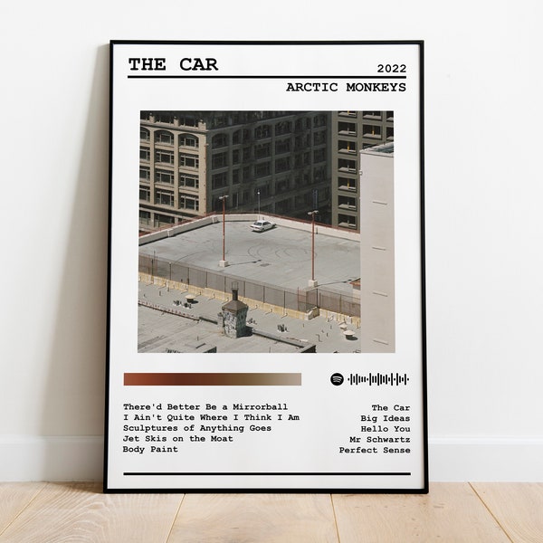 Arctic Monkeys Poster Print | The Car Poster | Music Poster | Album Cover Poster | Wall Decor | Music Gift | Room Decor