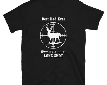 BÄSTA PAPPA T-shirt Gåva för jägare, jakt T-shirt, rolig jakt T-shirt, present till jakt